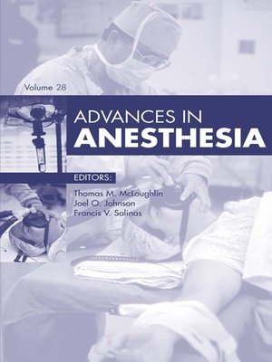 cover image of Advances in Anesthesia 2011